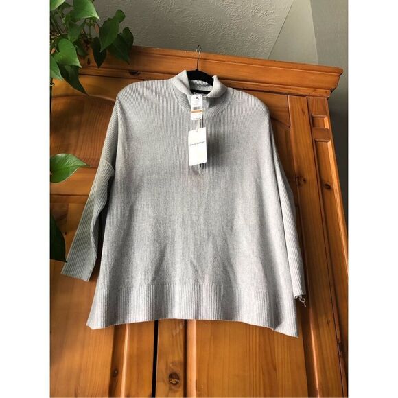 NWT TOMMY BAHAMA SHIMMER BONITA PONCHO  $118 SZ SM - Picture 1 of 12